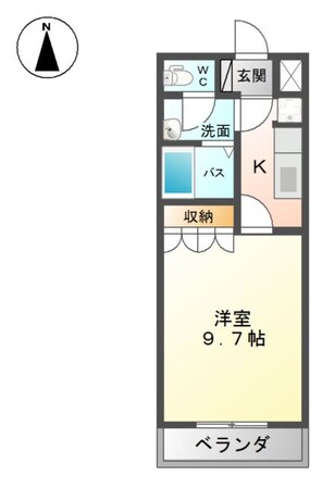 エスティールの物件間取画像